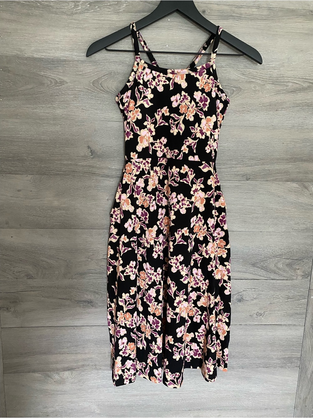 Pact Fit & Flare Midi Dress Floral